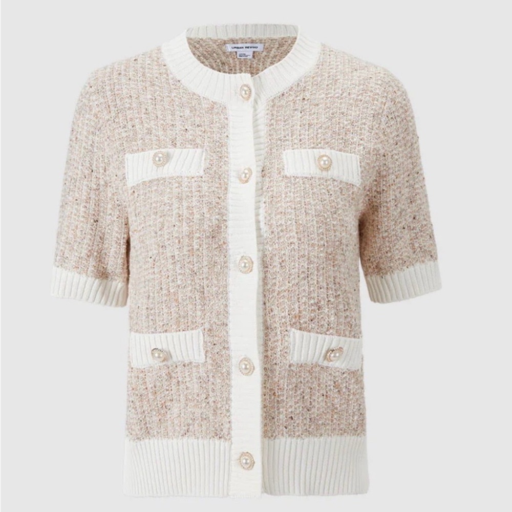 Urban Revivo Contrast Trim Cardigan size XL - Picture 4 of 10